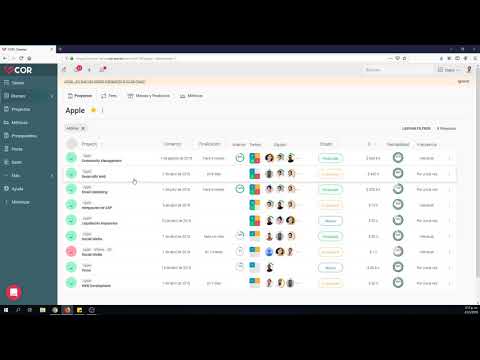 Webinar COR | Sprints, Exportación de Tareas, Nueva Vista de Proyectos